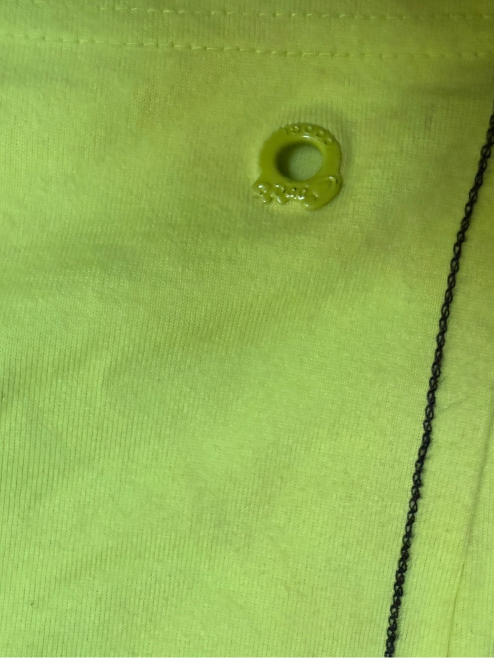 COOGI Men's Neon Lime Australia Graphic Short Sleeve Tee - Picture 7 of 7